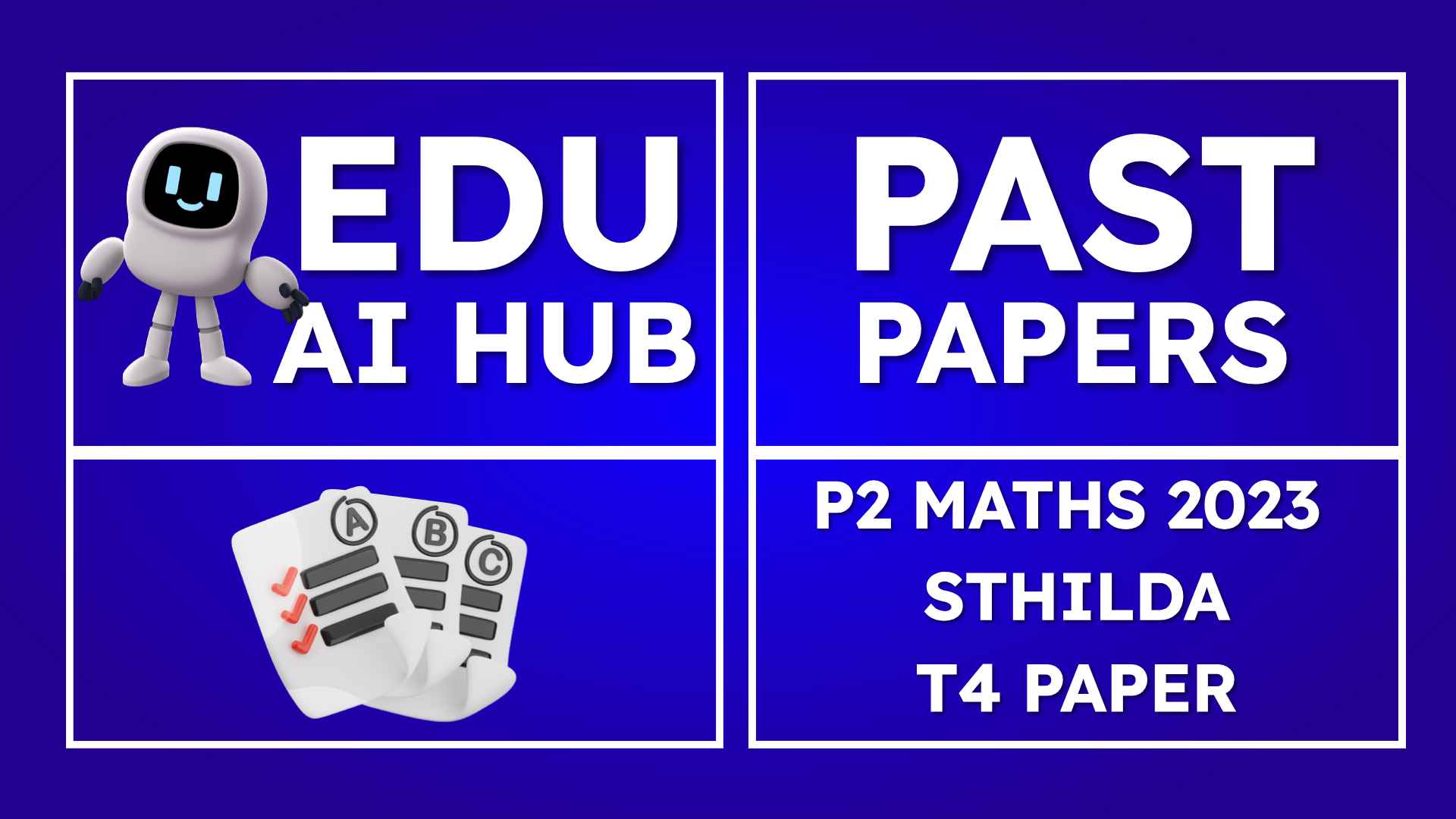 P2 Maths 2023 StHilda T4 Papers